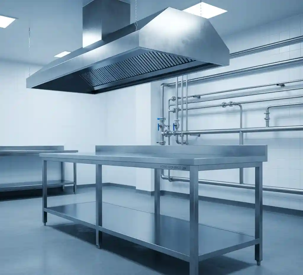 acero_inoxidable_304_cocina Cocina de acero inoxidable